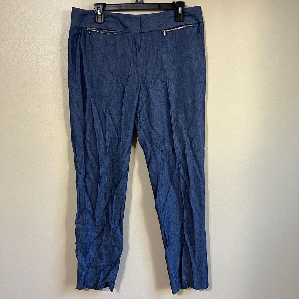 Nine West blue pants 8